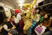 Клоуны в метро